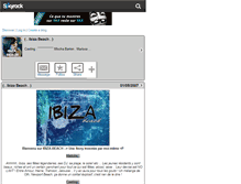 Tablet Screenshot of ibiza-beach.skyrock.com