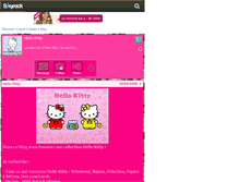 Tablet Screenshot of hellokitty76400.skyrock.com