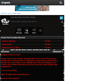 Tablet Screenshot of evolution-reccord.skyrock.com