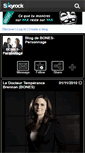 Mobile Screenshot of bones-personnage.skyrock.com