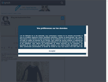 Tablet Screenshot of mode-entre-filles.skyrock.com