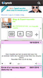 Mobile Screenshot of espoir-nouvelle-vie.skyrock.com