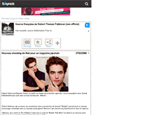 Tablet Screenshot of howtobe-robpattinson.skyrock.com