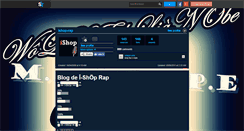 Desktop Screenshot of ishop-rap.skyrock.com