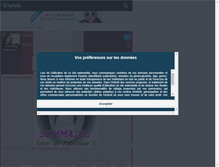 Tablet Screenshot of love-de-fabienne-c.skyrock.com