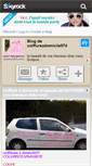 Mobile Screenshot of coiffureadomicile974.skyrock.com