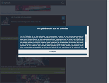 Tablet Screenshot of leplaisirdechasser83.skyrock.com