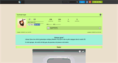 Desktop Screenshot of gymnast-ique.skyrock.com