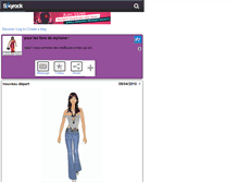 Tablet Screenshot of jeunestyliste.skyrock.com