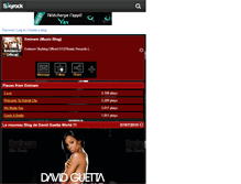 Tablet Screenshot of eminem---officiel.skyrock.com