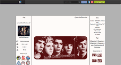 Desktop Screenshot of just-onedirection.skyrock.com