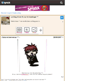 Tablet Screenshot of fiction-gaara-sama.skyrock.com