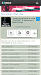 Mobile Screenshot of foudre-musiques.skyrock.com
