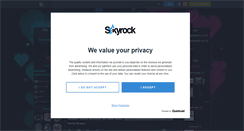 Desktop Screenshot of paidesanto.skyrock.com