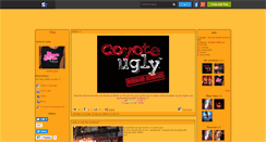 Desktop Screenshot of coyote-ugly.skyrock.com