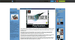 Desktop Screenshot of finalfantasy-vii.skyrock.com