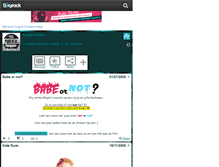Tablet Screenshot of belgian-babes.skyrock.com