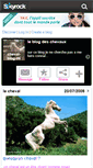 Mobile Screenshot of cheval-blog-06.skyrock.com