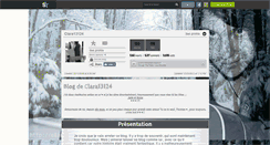 Desktop Screenshot of clara13124.skyrock.com