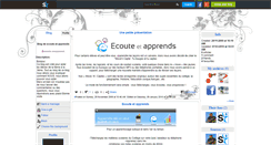 Desktop Screenshot of ecoute-et-apprends.skyrock.com