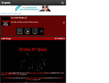 Tablet Screenshot of code-rouge.skyrock.com