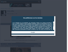 Tablet Screenshot of lafferty-james.skyrock.com