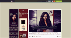 Desktop Screenshot of glamour-nina.skyrock.com