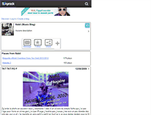 Tablet Screenshot of bilo49.skyrock.com
