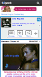 Mobile Screenshot of cote-de-pablo.skyrock.com