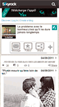 Mobile Screenshot of cordialement-louise.skyrock.com