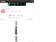 Tablet Screenshot of d3coxblog.skyrock.com