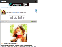 Tablet Screenshot of caroline-costa-otm.skyrock.com