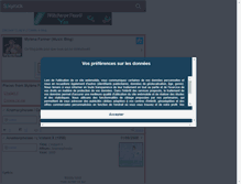 Tablet Screenshot of mylene-mf.skyrock.com