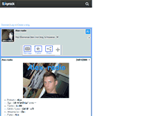 Tablet Screenshot of alex-radio.skyrock.com