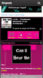 Mobile Screenshot of can-u-hear-me.skyrock.com