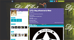 Desktop Screenshot of djmkot-officiel.skyrock.com