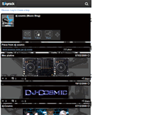 Tablet Screenshot of dj-cosmic-remix.skyrock.com