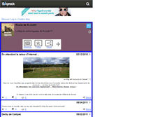 Tablet Screenshot of ecurie-stjustin.skyrock.com