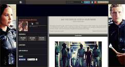 Desktop Screenshot of hungergames-movies.skyrock.com