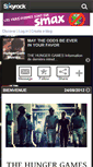 Mobile Screenshot of hungergames-movies.skyrock.com