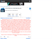 Tablet Screenshot of h-wallon-lyc-93.skyrock.com