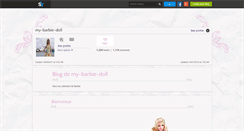 Desktop Screenshot of my-barbie-doll.skyrock.com