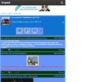 Tablet Screenshot of fcbjeunes.skyrock.com