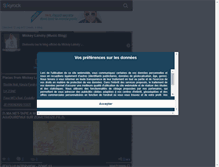 Tablet Screenshot of mickeylanskyofficiel.skyrock.com