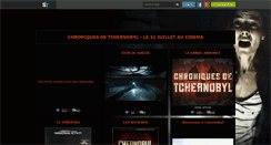 Desktop Screenshot of chroniquesdetchernobyl.skyrock.com