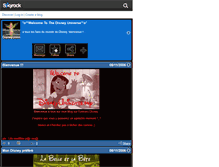 Tablet Screenshot of disneyuniverse.skyrock.com