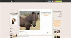 Desktop Screenshot of chevalcreation.skyrock.com