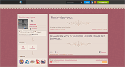 Desktop Screenshot of plaisir--des--yeux.skyrock.com