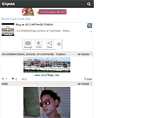 Tablet Screenshot of isc-carthage-tunisia.skyrock.com