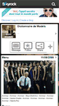 Mobile Screenshot of dico-models.skyrock.com